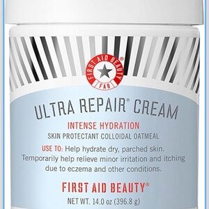 First Aid Beauty Ultra Repair Cream - White, Blue and Red Packaging